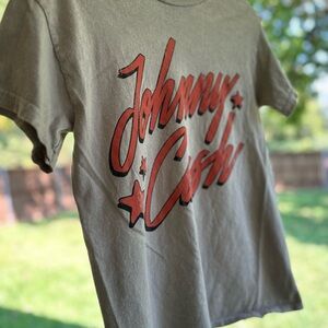 Johnny Cash Kids T-Shirt - Tan